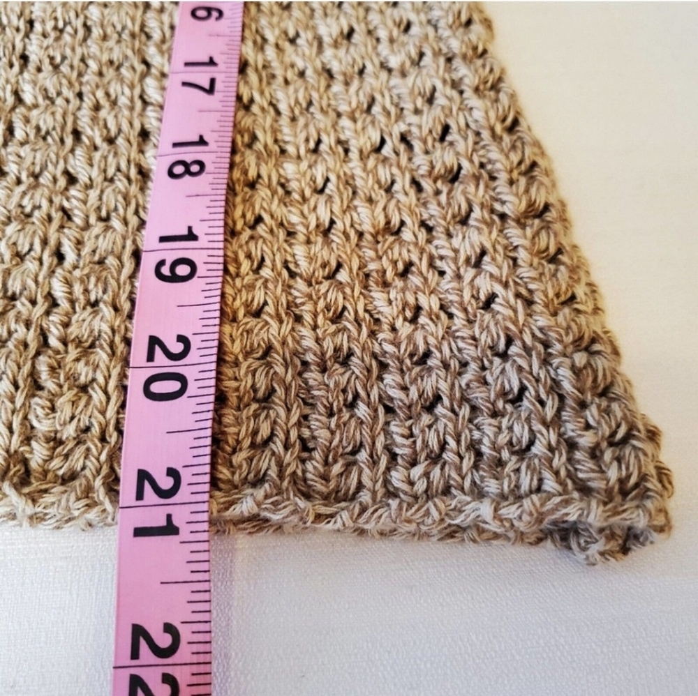 LRL Lauren Jean Co Sweater Womens Small Boat Neck Capsule Neutral Linen Cotton S - Picture 9 of 11